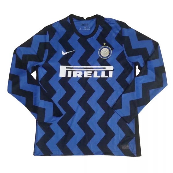 Tailandia Camiseta Inter Milan Primera Equipación ML 2020-2021 Azul